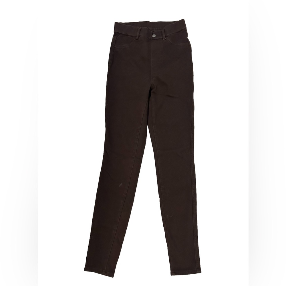 UNIQLO HEATTECH Brown High Rise Skinny Jeans (Jeggings) Women’s Size XS